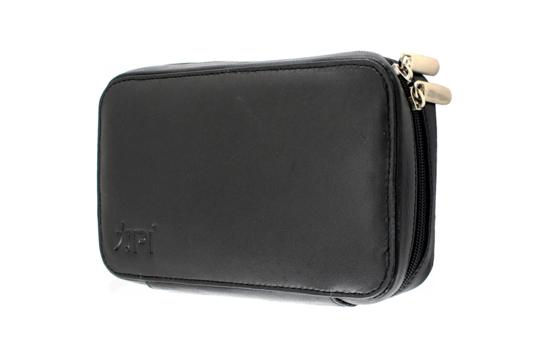 PI Luxury Leather Scissors Bag - Click Image to Close